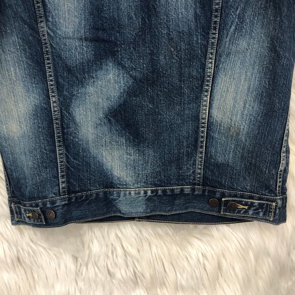 Levi’s Rugged Streetwear Grungecore Denim Vest, Outerwear, 90s-Y2K  SZ L - Picture 9 of 10